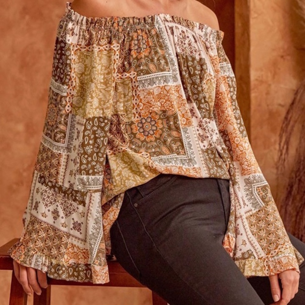 Savanna Jane off shoulder blouse